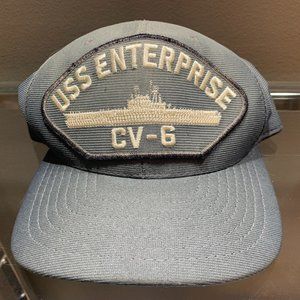 USS Enterprise CV-6 Baseball Cap